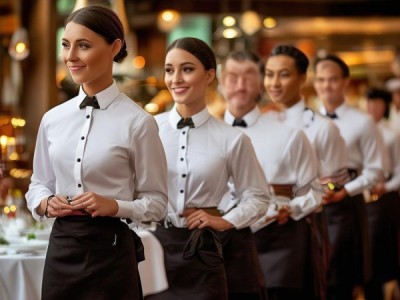 餐饮服务服务员服，职业素养的视觉盛宴