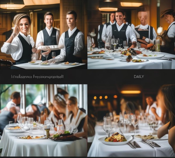 酒店餐饮服务礼仪视频，专业到日常